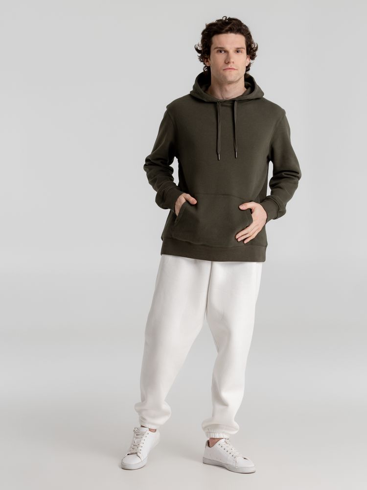 Толстовка с капюшоном унисекс King, хаки — изображение 5