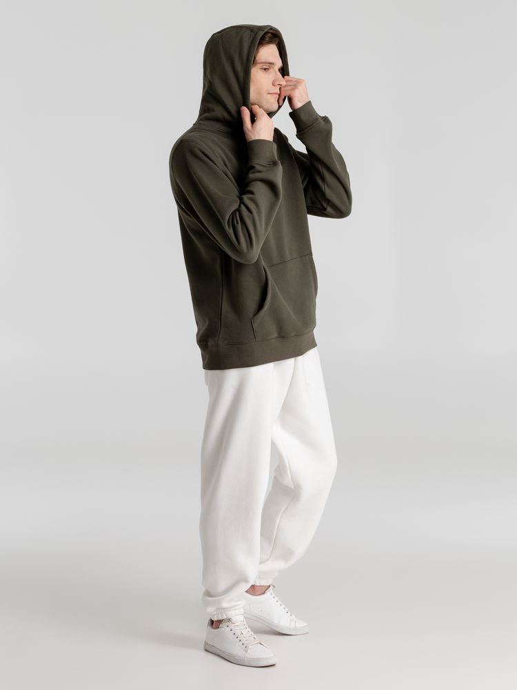 Толстовка с капюшоном унисекс King, хаки — изображение 6