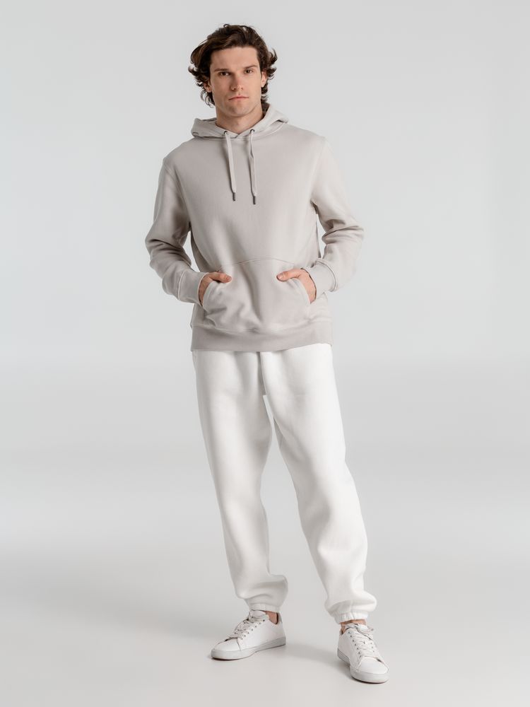 Толстовка с капюшоном унисекс King, дымчато-серая — изображение 6