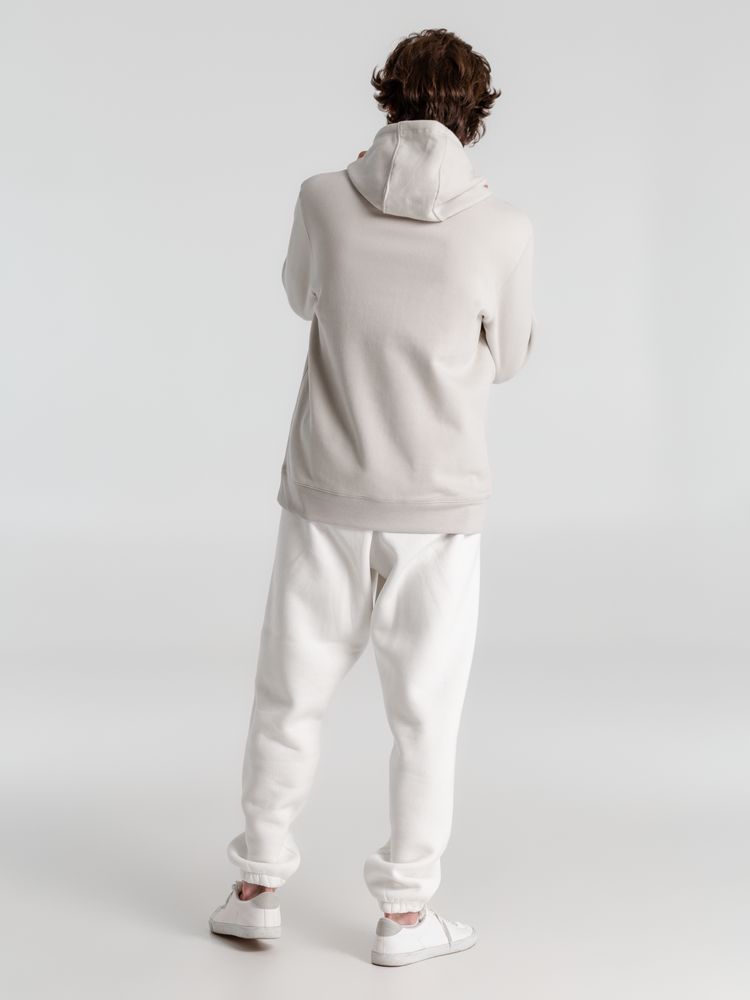 Толстовка с капюшоном унисекс King, дымчато-серая — изображение 8