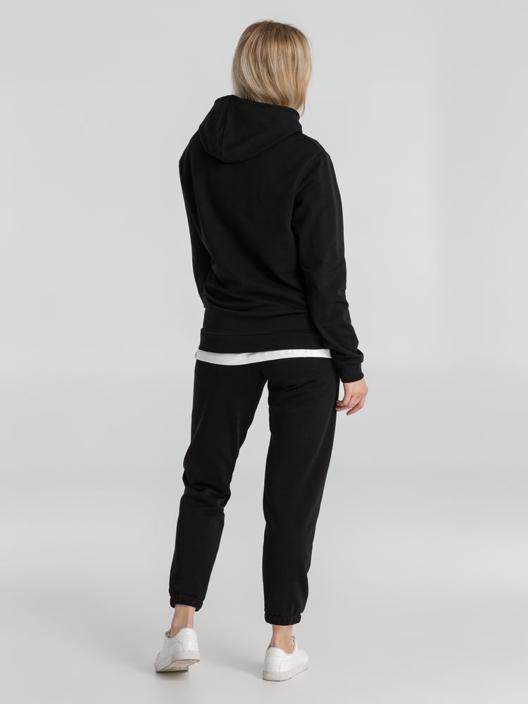 Толстовка с капюшоном унисекс Hoodie, черная — изображение 14