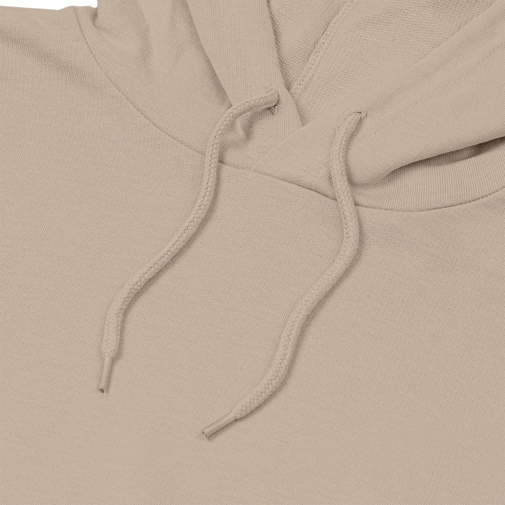 Толстовка с капюшоном унисекс Hoodie, бежевая — изображение 4