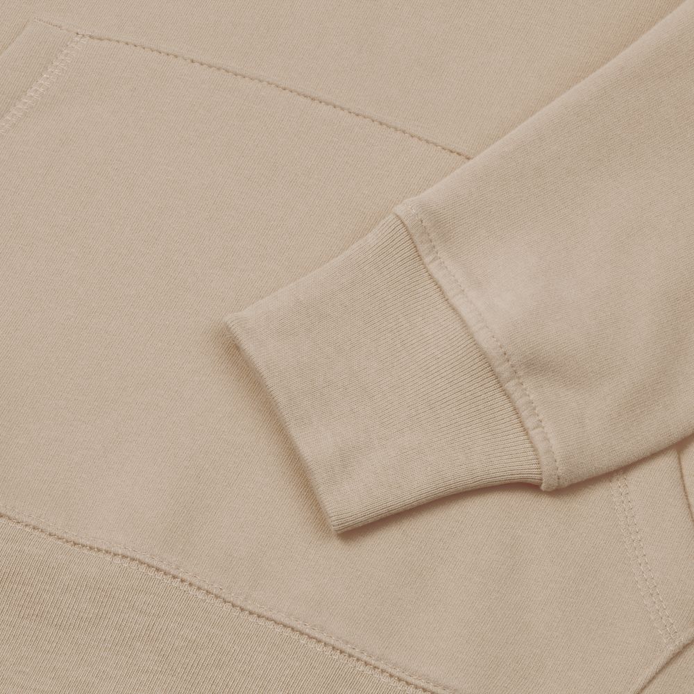 Толстовка с капюшоном унисекс Hoodie, бежевая — изображение 5