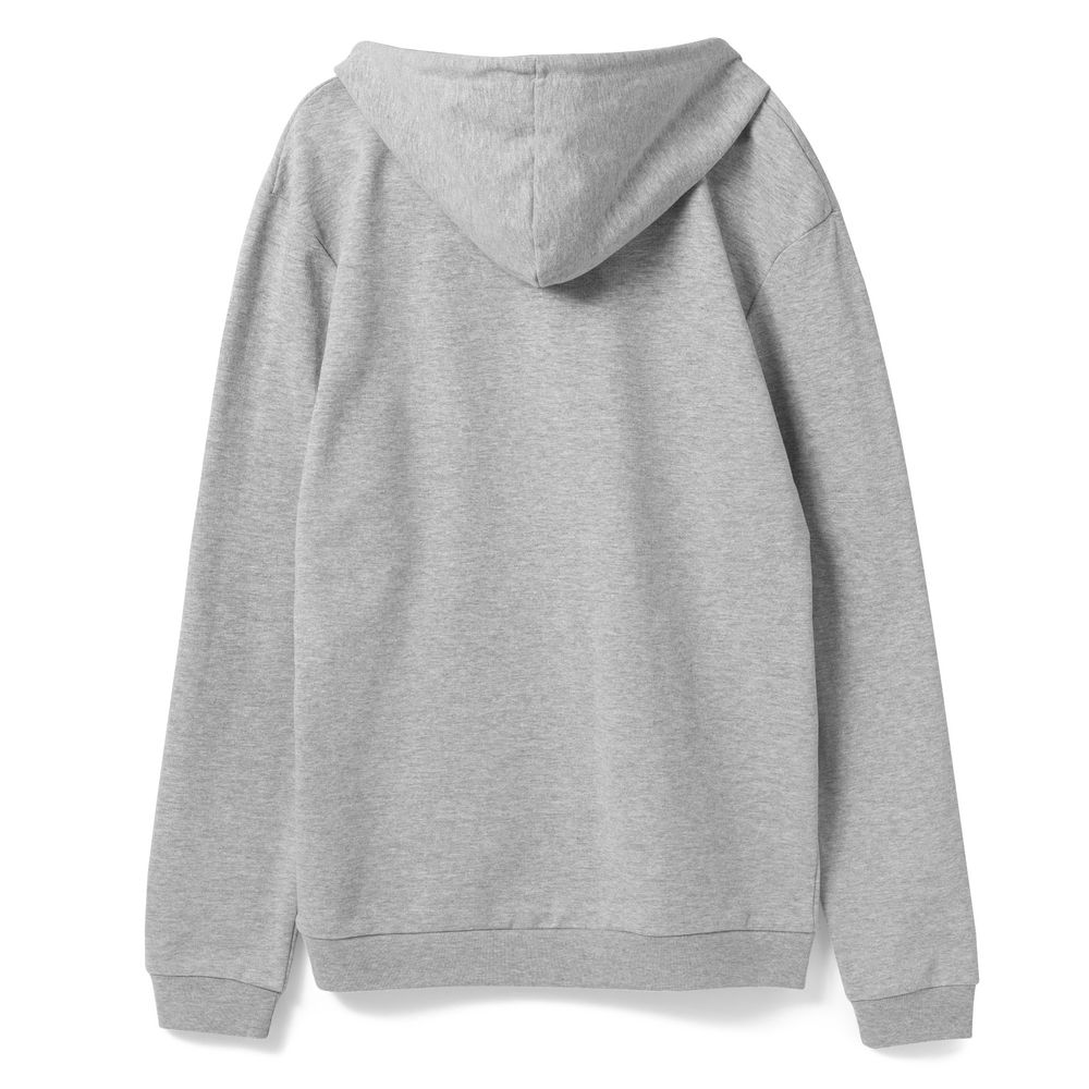 Толстовка с капюшоном унисекс Hoodie, серый меланж — изображение 3