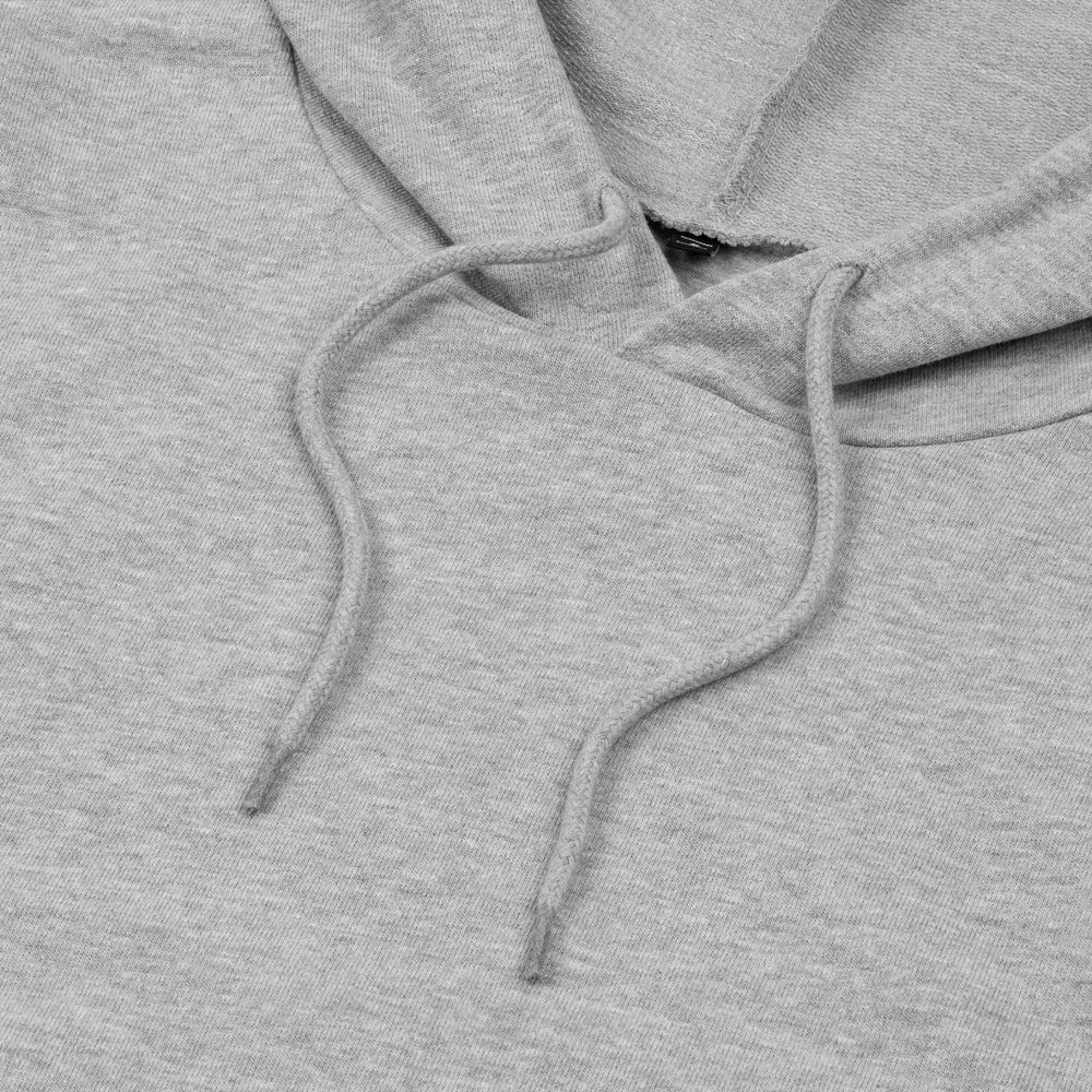Толстовка с капюшоном унисекс Hoodie, серый меланж — изображение 4