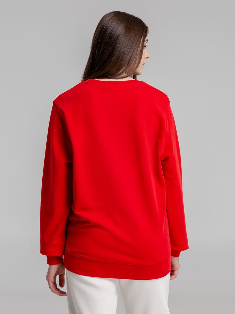 Свитшот унисекс BNC Inspire (Organic), красный — изображение 12