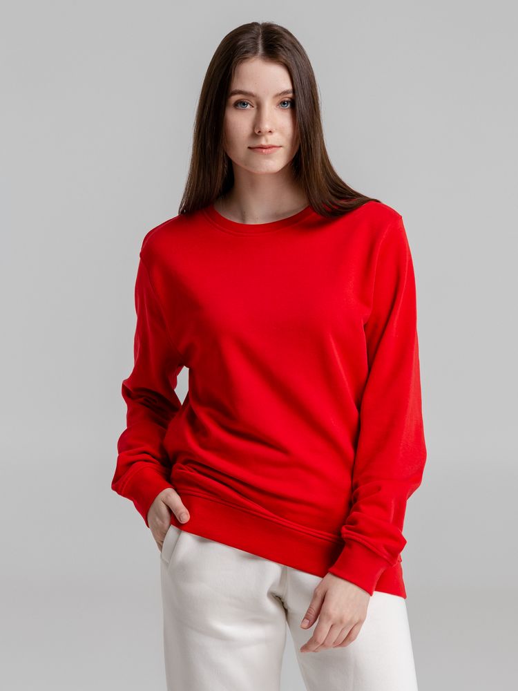 Свитшот унисекс BNC Inspire (Organic), красный — изображение 10