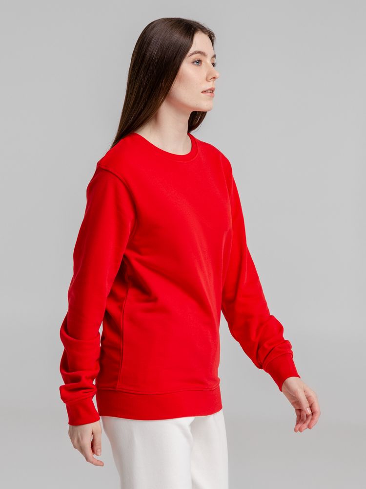 Свитшот унисекс BNC Inspire (Organic), красный — изображение 11