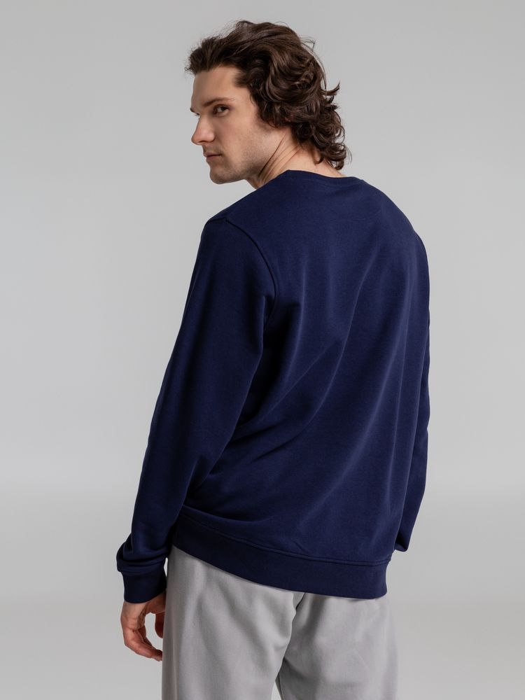 Свитшот унисекс BNC Inspire (Organic), темно-синий — изображение 8