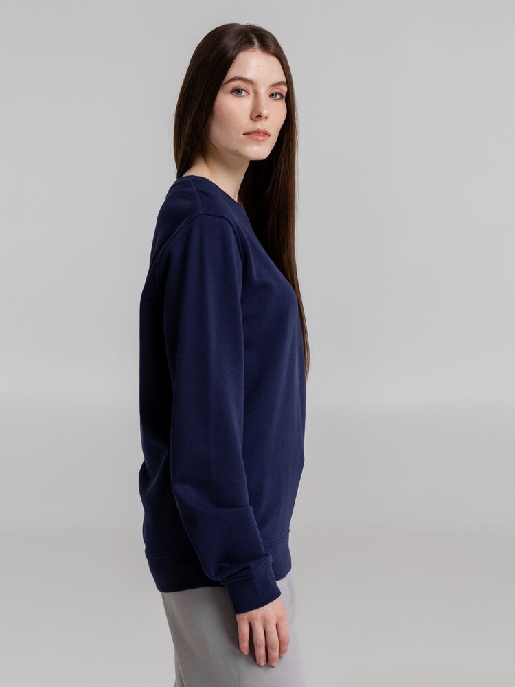 Свитшот унисекс BNC Inspire (Organic), темно-синий — изображение 11