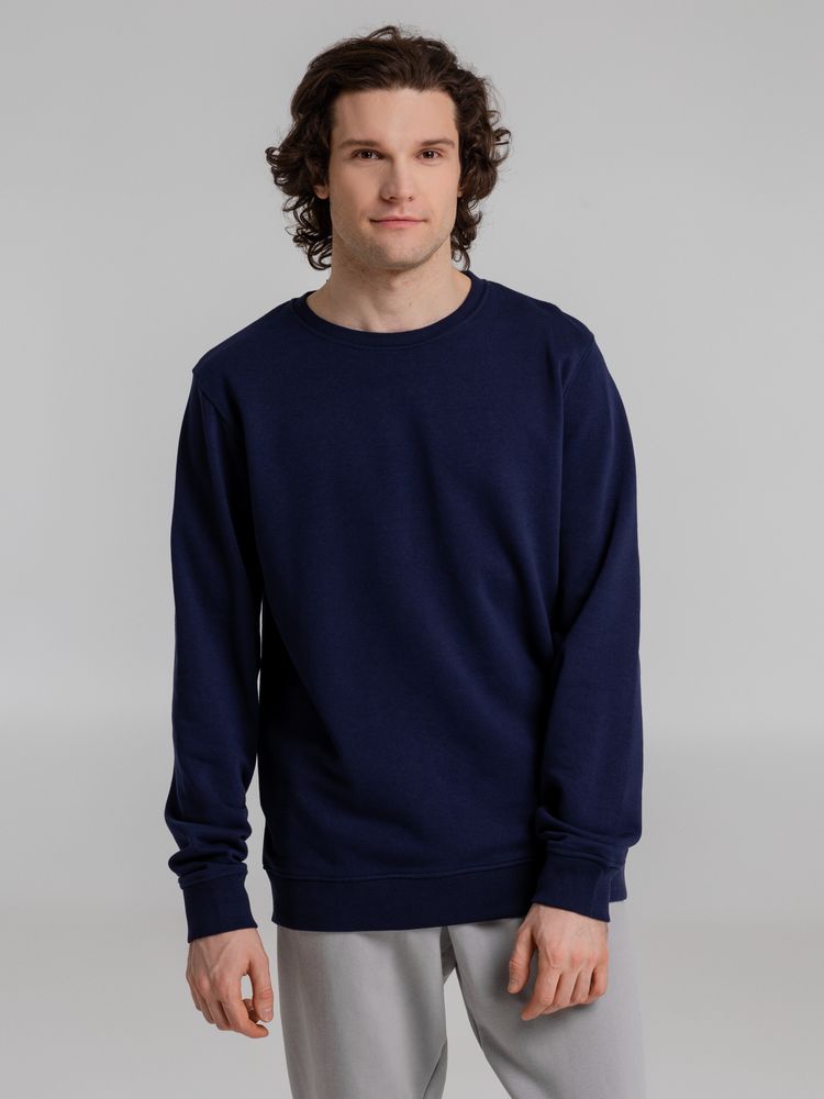 Свитшот унисекс BNC Inspire (Organic), темно-синий — изображение 6