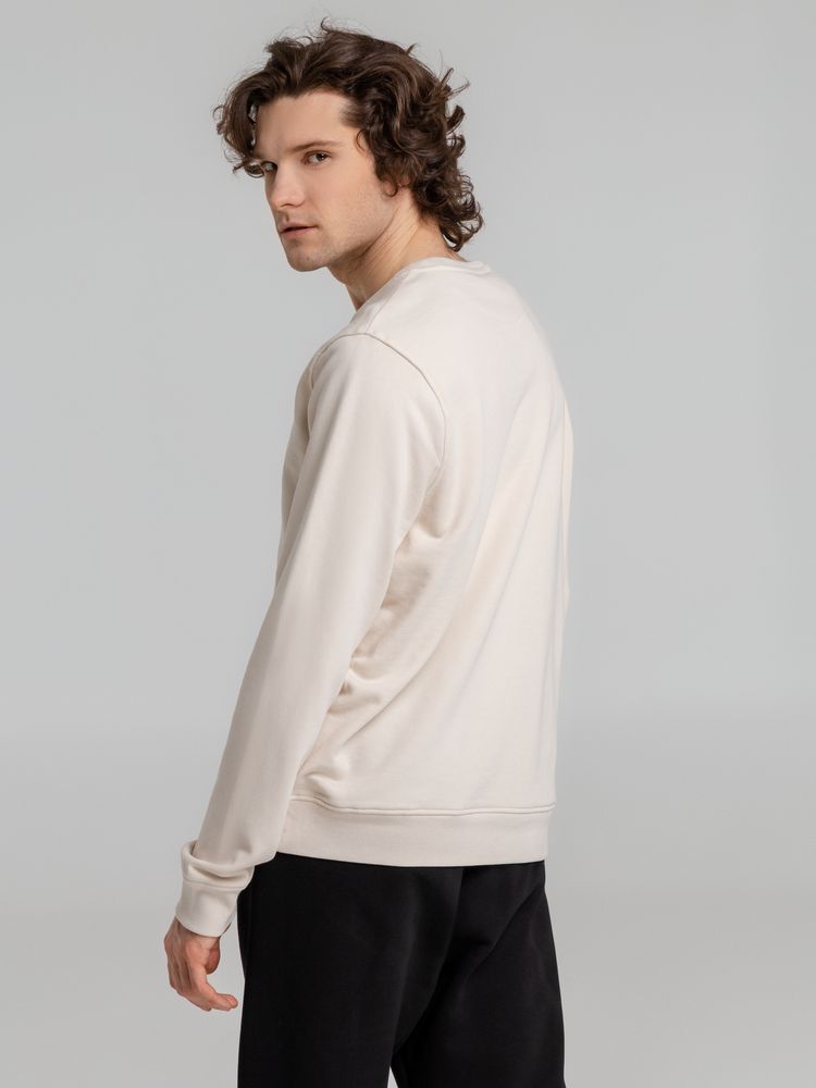 Свитшот унисекс BNC Inspire (Organic), молочно-белый — изображение 8