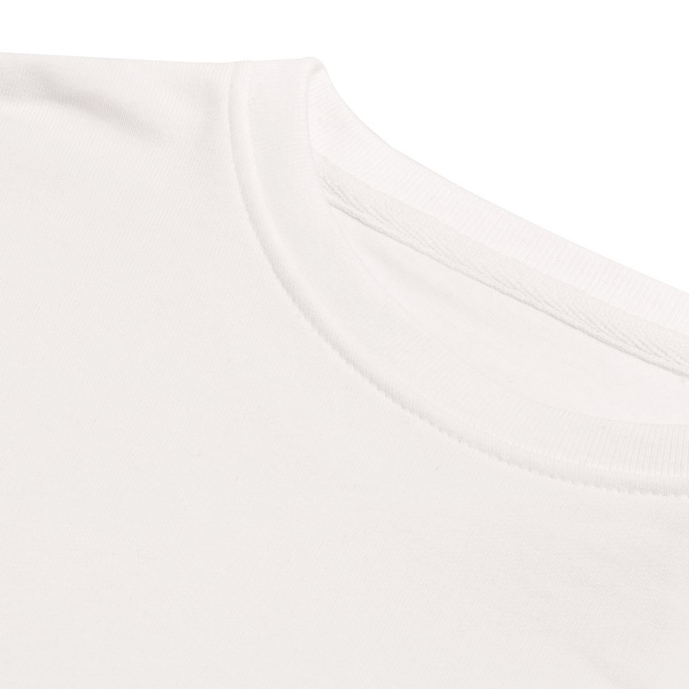 Свитшот унисекс BNC Inspire (Organic), молочно-белый — изображение 4