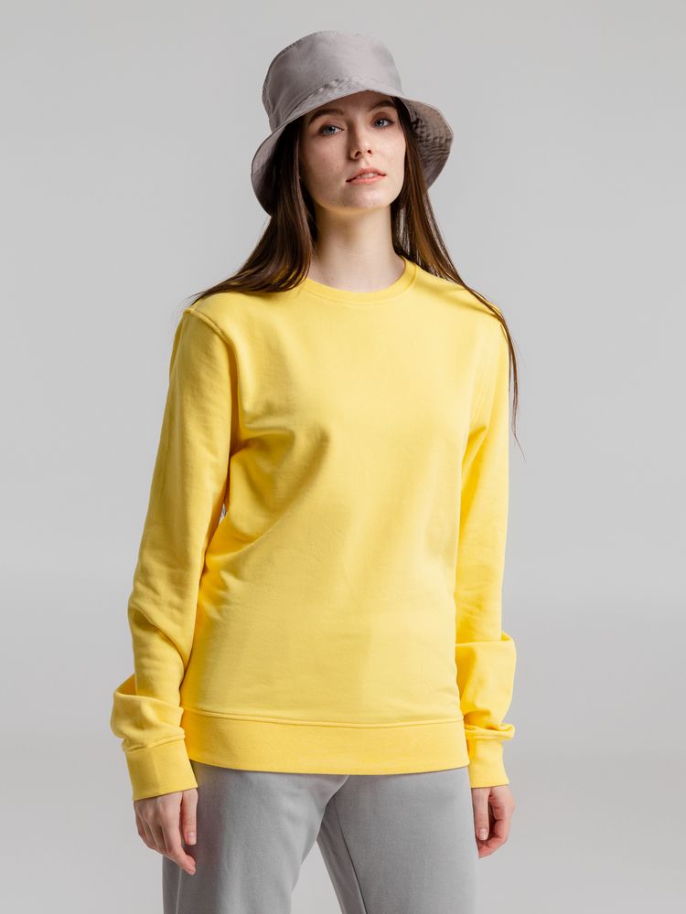 Свитшот унисекс BNC Inspire (Organic), желтый — изображение 10