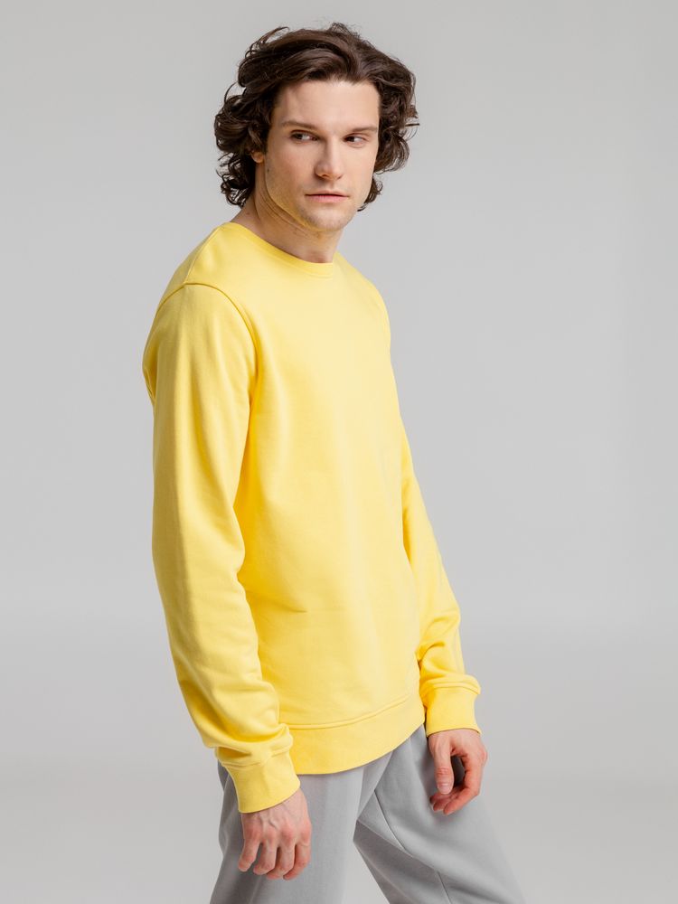 Свитшот унисекс BNC Inspire (Organic), желтый — изображение 7