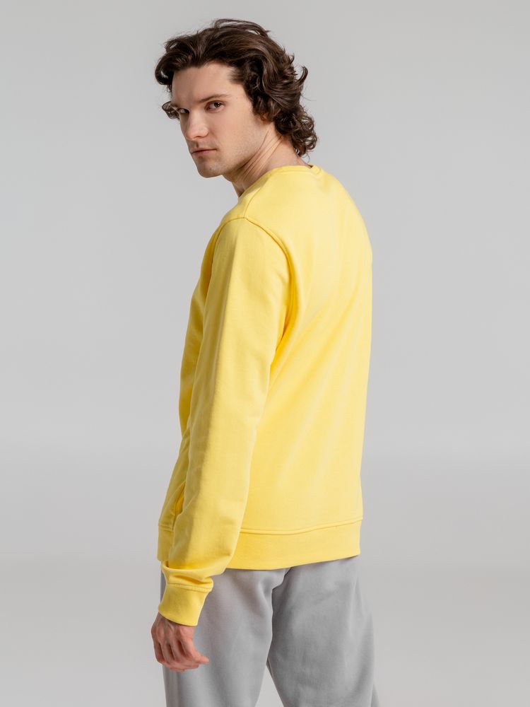Свитшот унисекс BNC Inspire (Organic), желтый — изображение 8