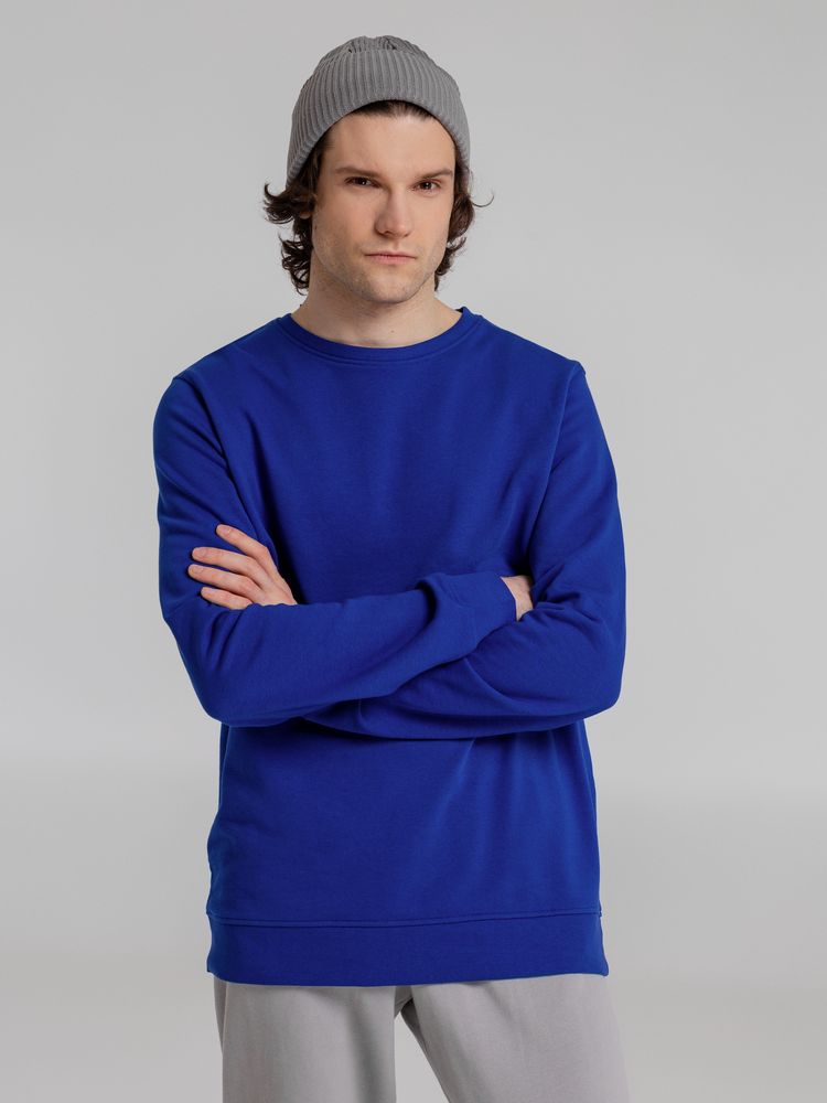 Свитшот унисекс BNC Inspire (Organic), ярко-синий — изображение 6
