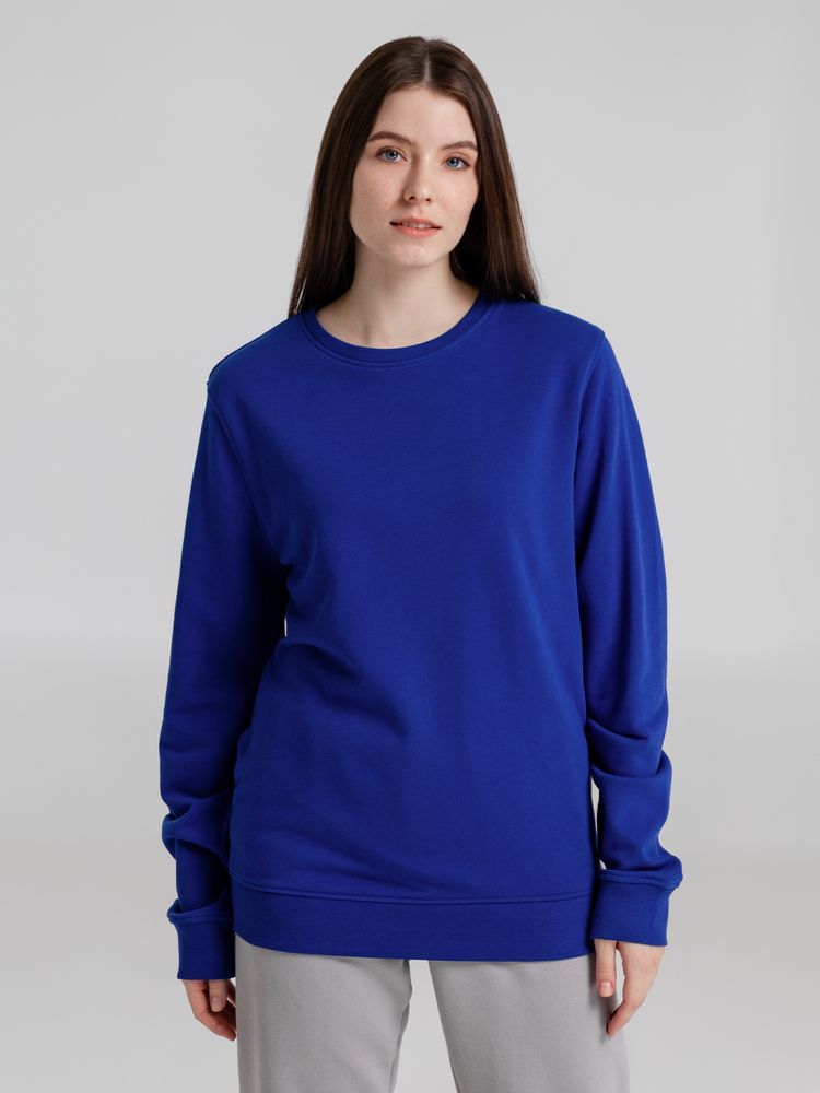 Свитшот унисекс BNC Inspire (Organic), ярко-синий — изображение 8