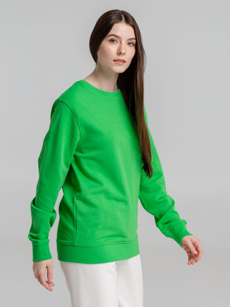 Свитшот унисекс BNC Inspire (Organic), зеленый — изображение 11