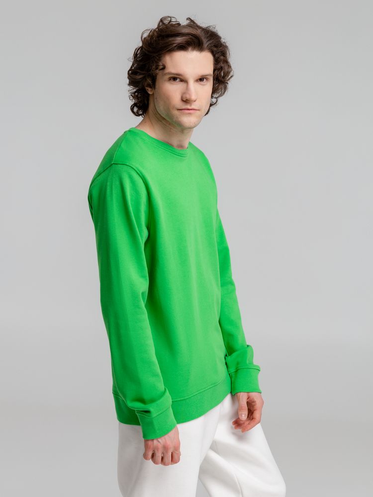 Свитшот унисекс BNC Inspire (Organic), зеленый — изображение 7