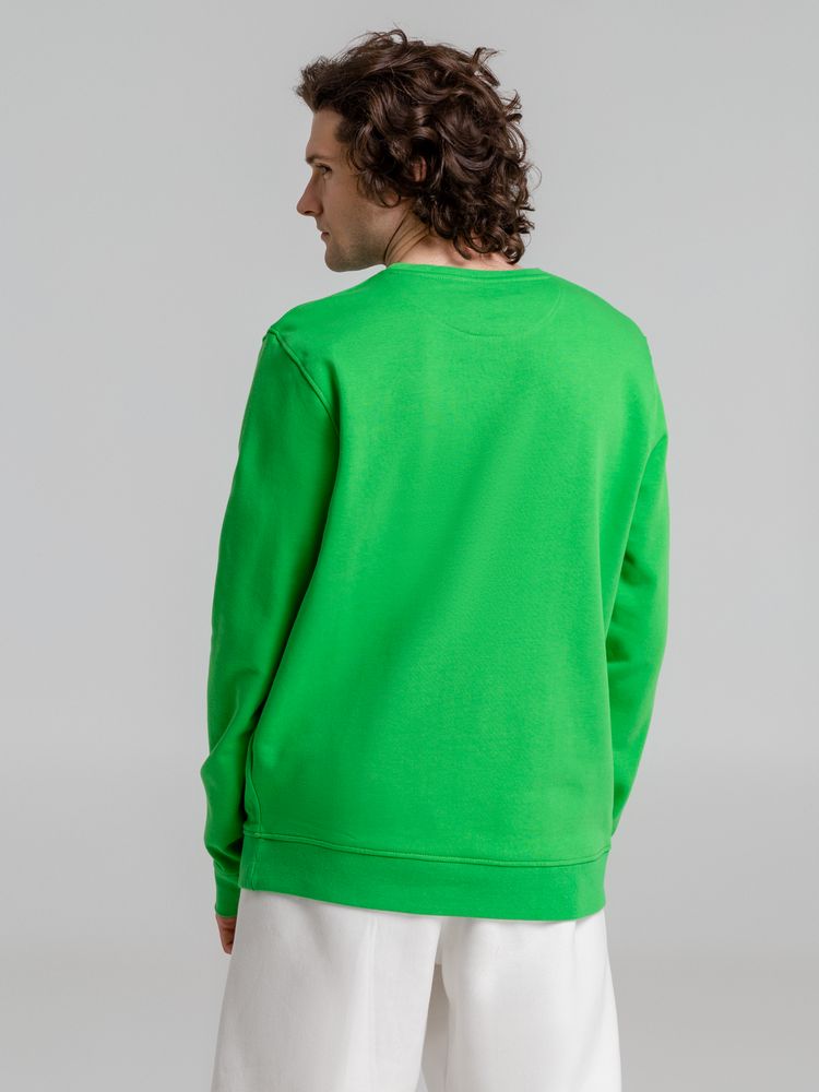 Свитшот унисекс BNC Inspire (Organic), зеленый — изображение 8