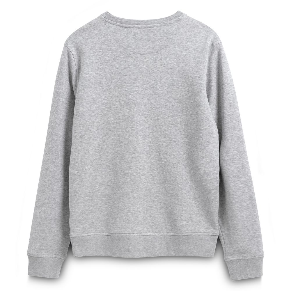 Свитшот унисекс BNC Inspire (Organic), серый меланж — изображение 3