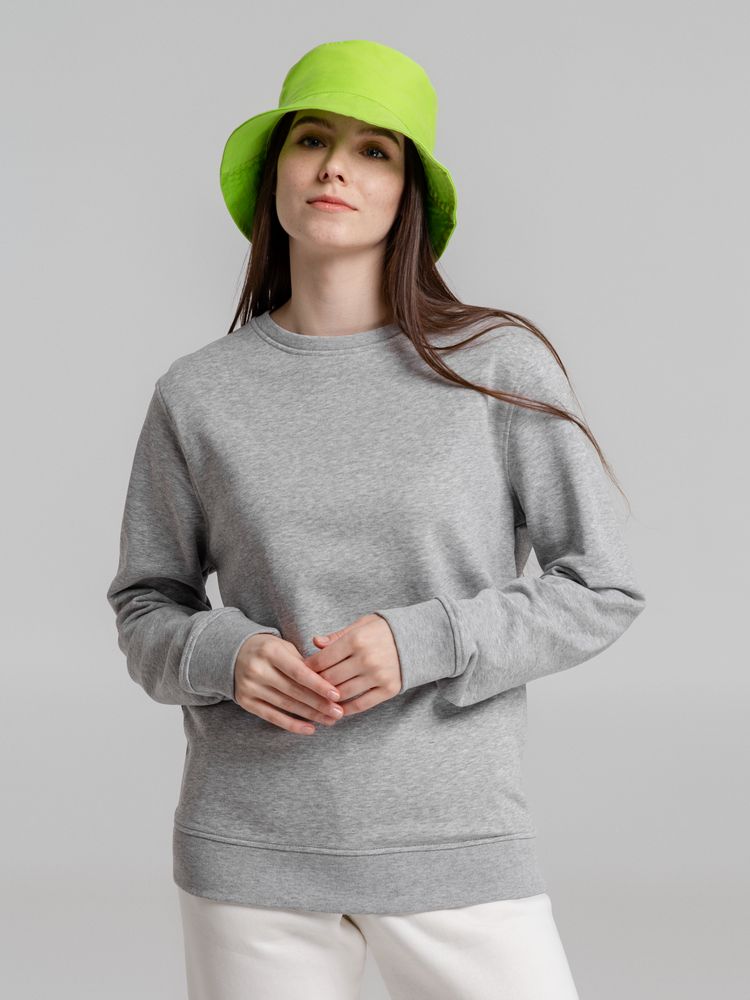 Свитшот унисекс BNC Inspire (Organic), серый меланж — изображение 11