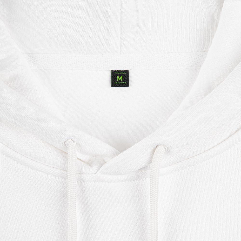 Толстовка с капюшоном унисекс BNC Inspire (Organic), серо-зеленая — изображение 4