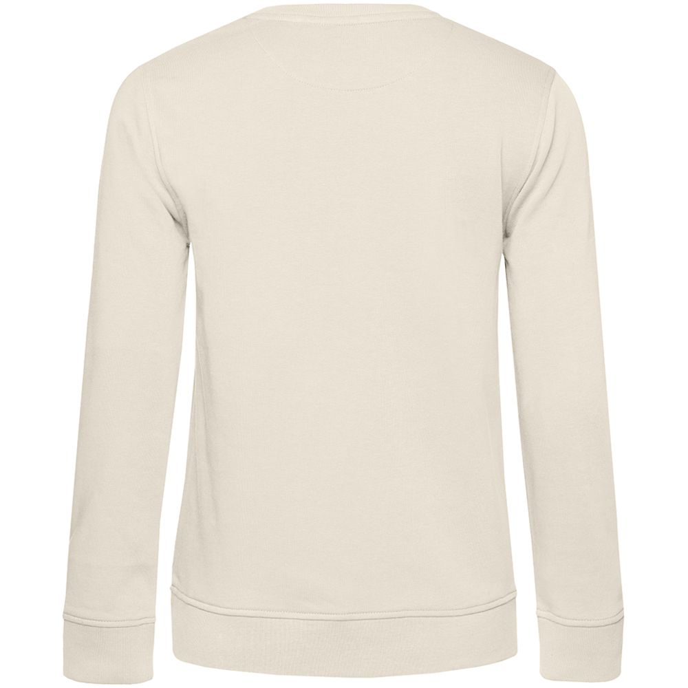 Свитшот женский BNC Inspire (Organic), молочно-белый — изображение 3