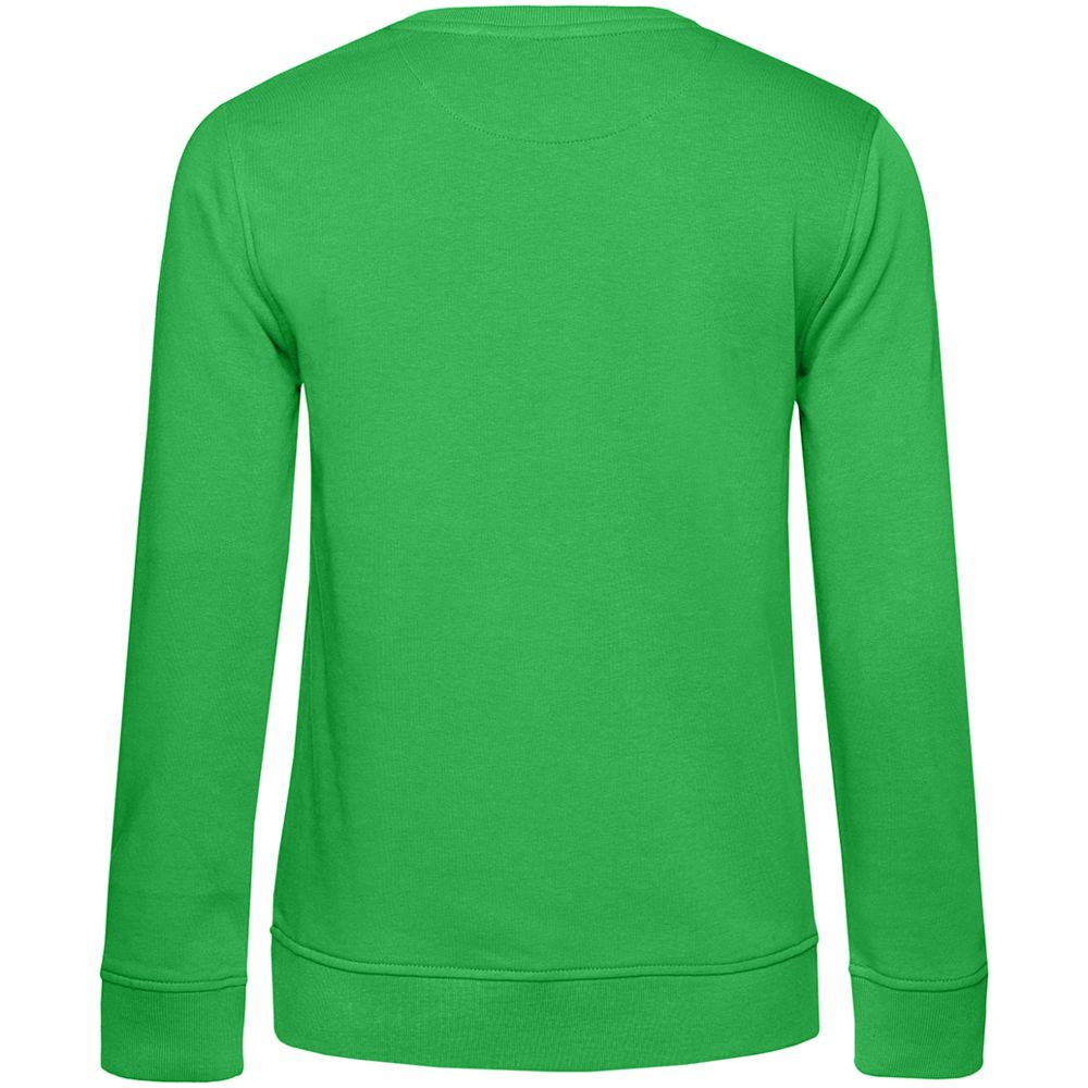 Свитшот женский BNC Inspire (Organic), зеленый — изображение 3