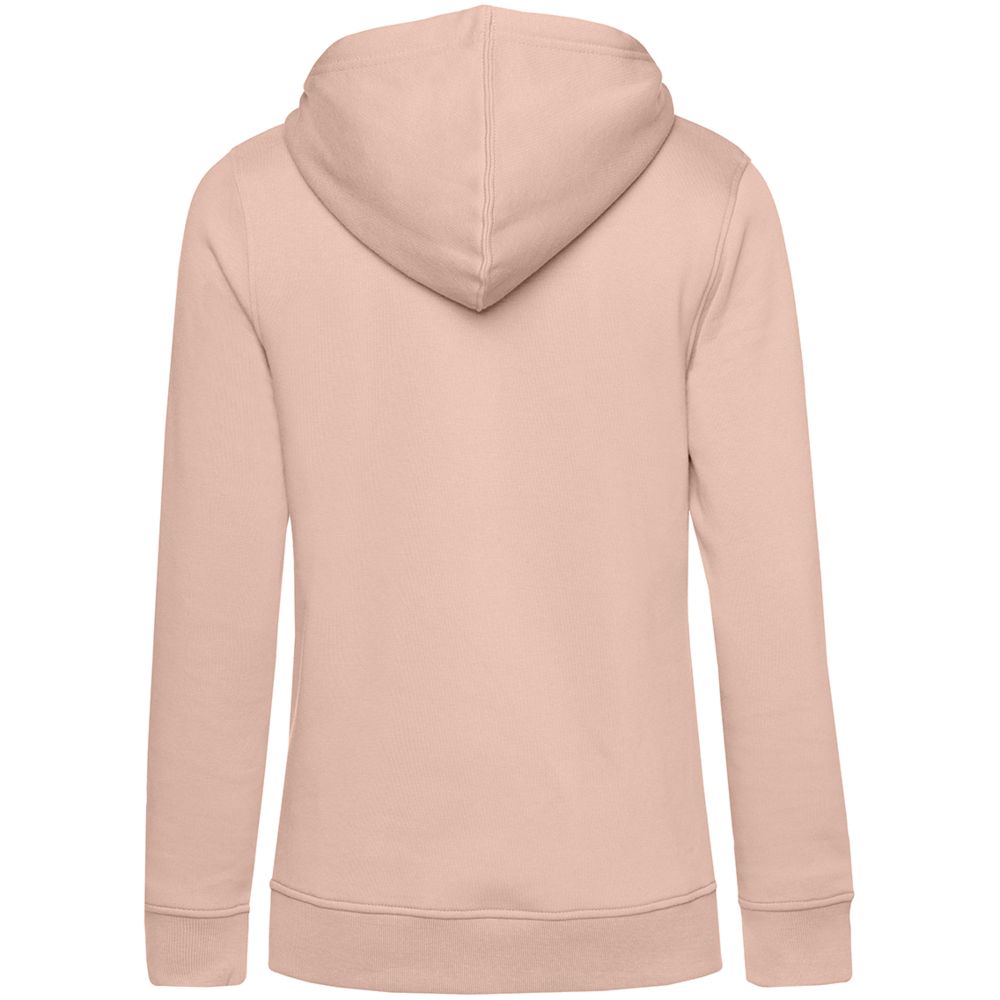 Толстовка с капюшоном женская BNC Inspire (Organic), розовая — изображение 3