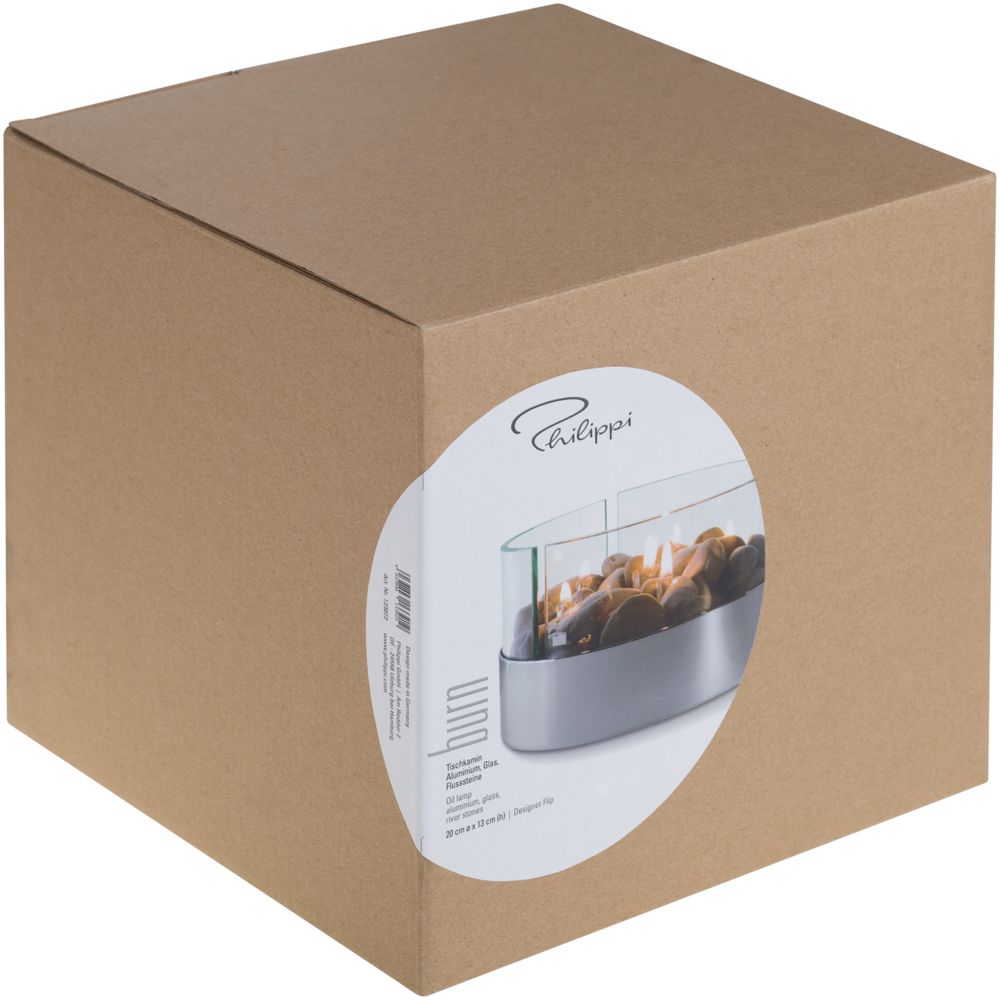 Настольный камин Magnifique с базальтовыми камнями, ver.2 — изображение 6