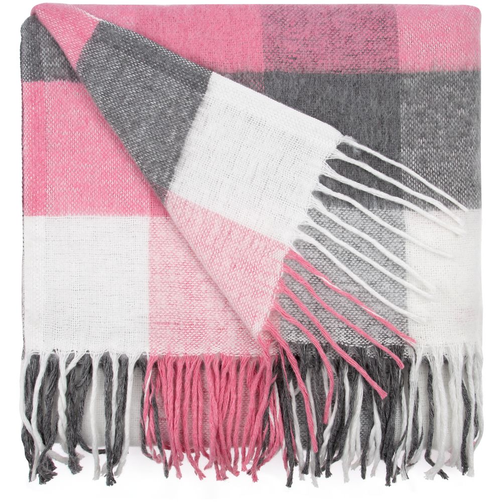 Плед London, розовый — изображение 3