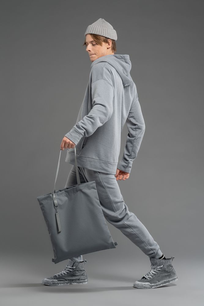 Шопер B3, серый с серыми ручками — изображение 6