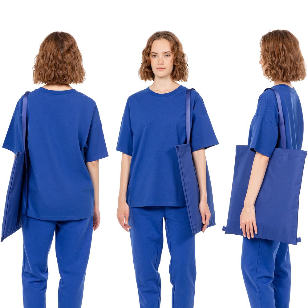 Шопер B3, синий с синими ручками — изображение 5