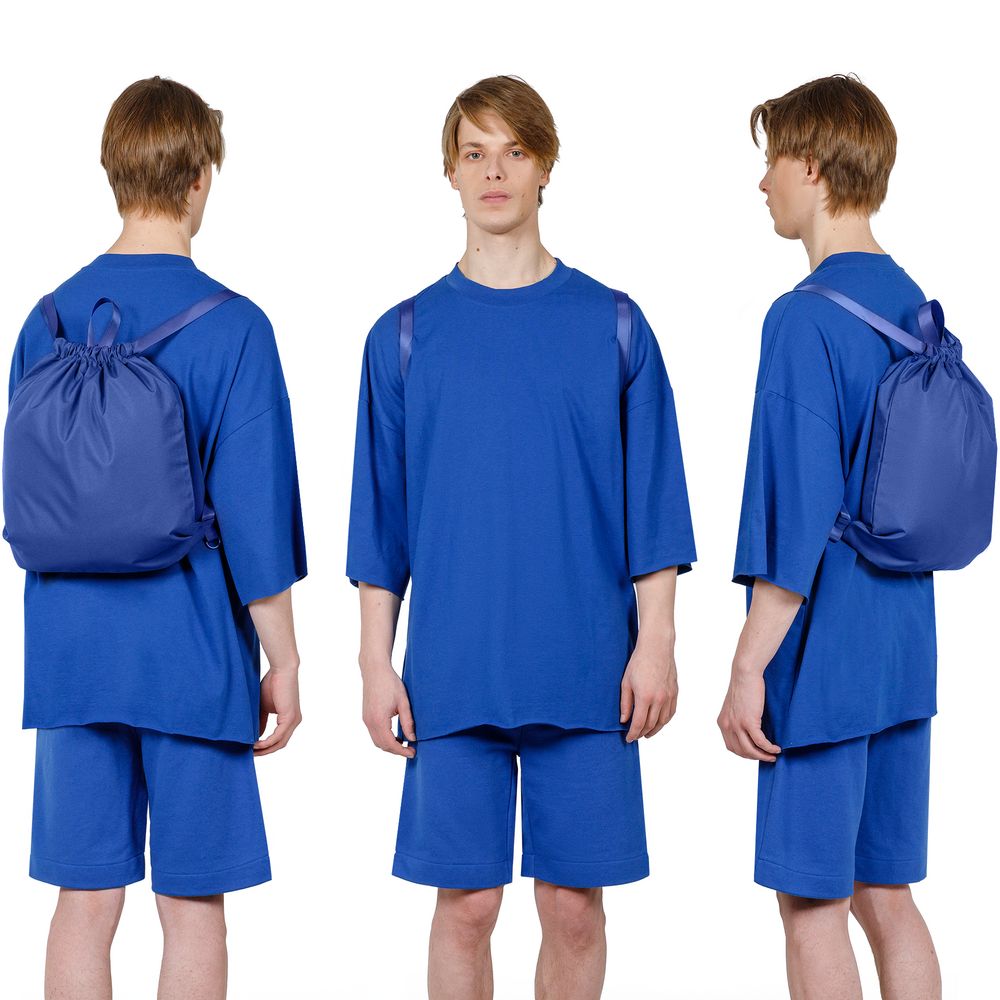 Основа для шопера-рюкзака B3, синяя — изображение 7