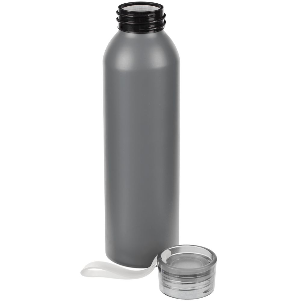 Бутылка для воды Brooke, матовая серая — изображение 3