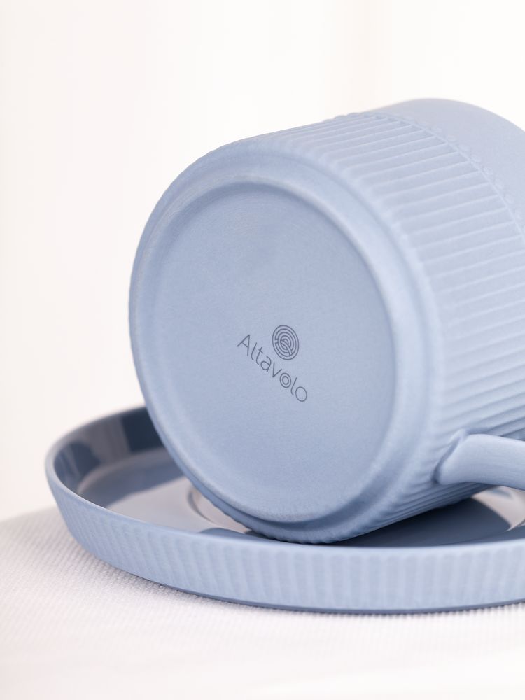 Чайная пара Pastello Moderno, голубая — изображение 9