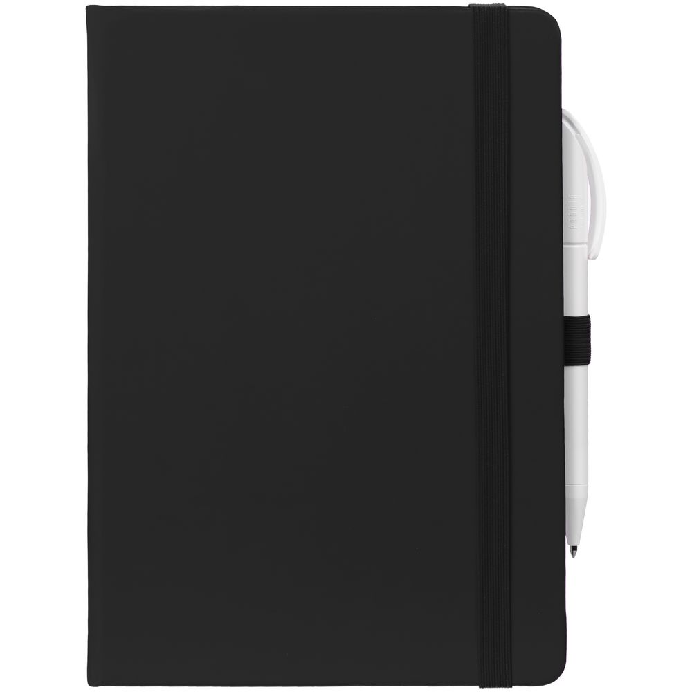 Блокнот Buffer с антибактериальным покрытием, черный — изображение 4