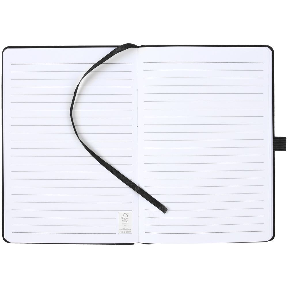 Блокнот Buffer с антибактериальным покрытием, черный — изображение 5