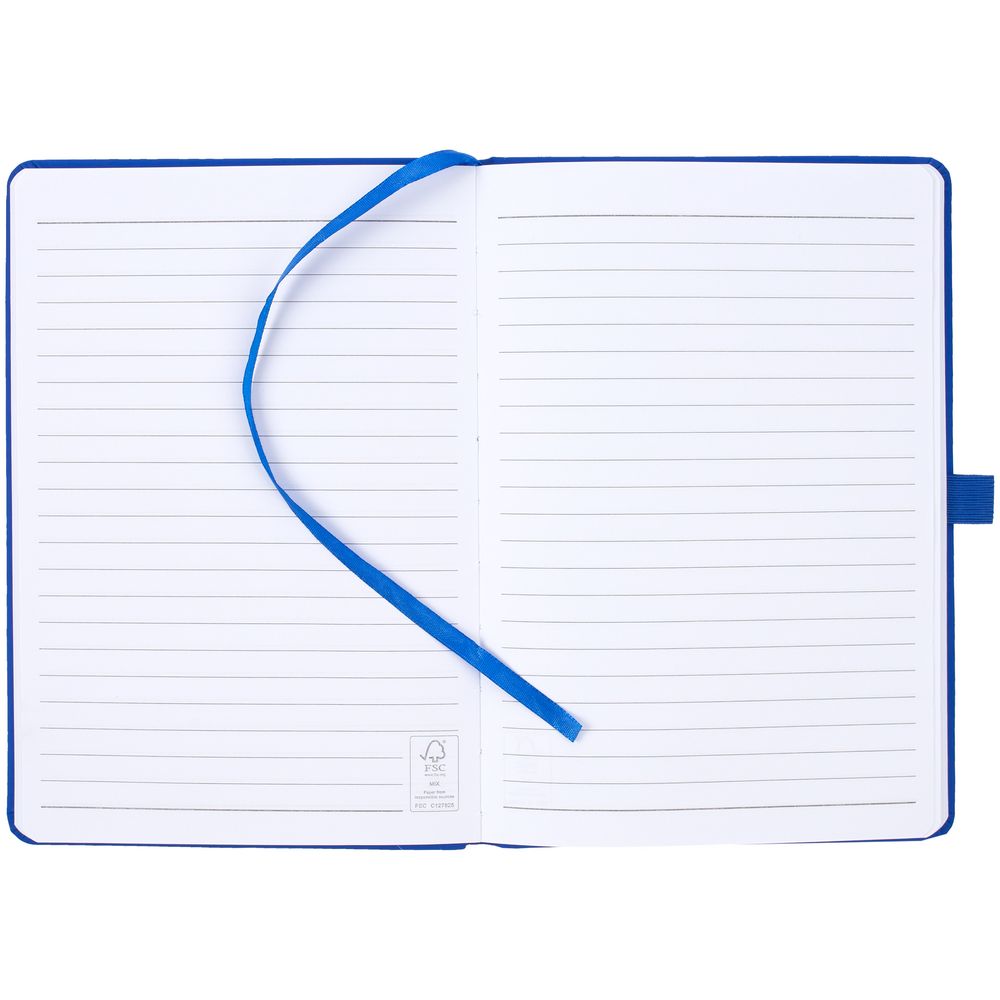 Блокнот Buffer с антибактериальным покрытием, синий — изображение 5
