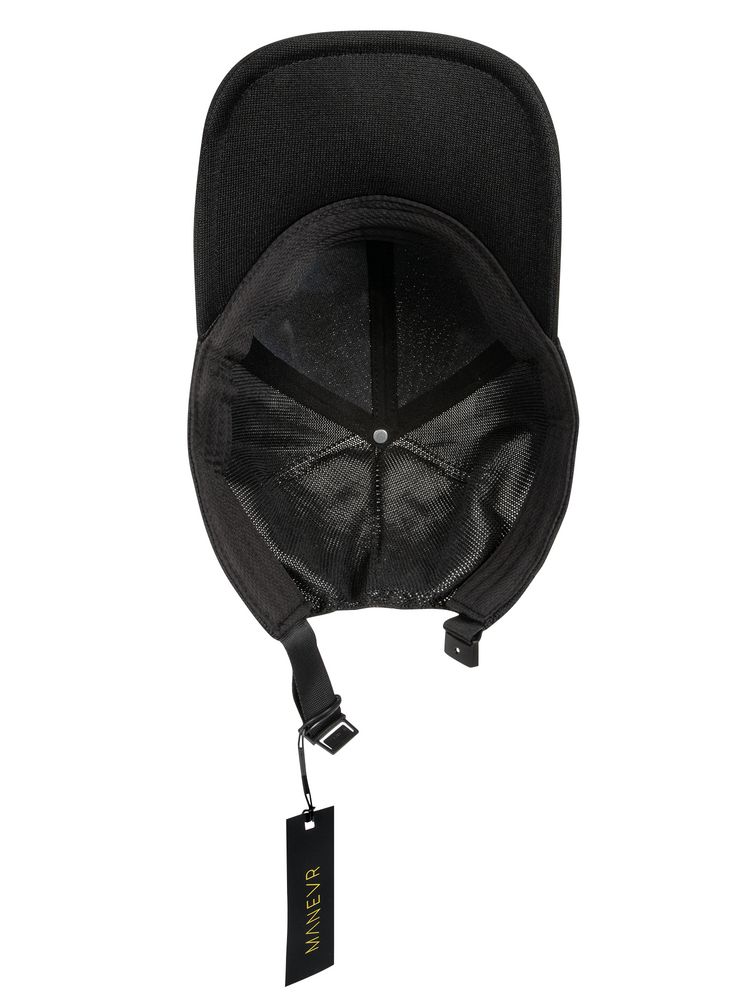 Бейсболка Dogoni, черная — изображение 4