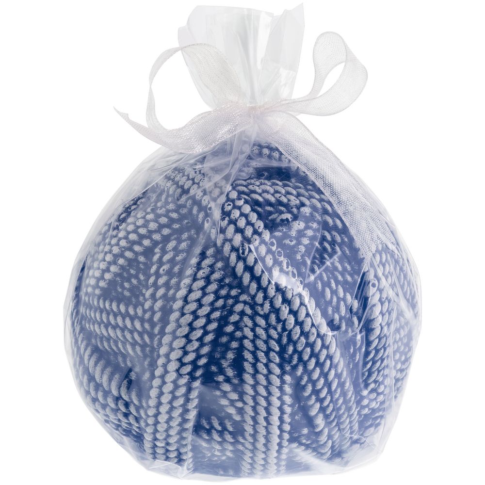 Свеча Kniteam, клубок, синий — изображение 3