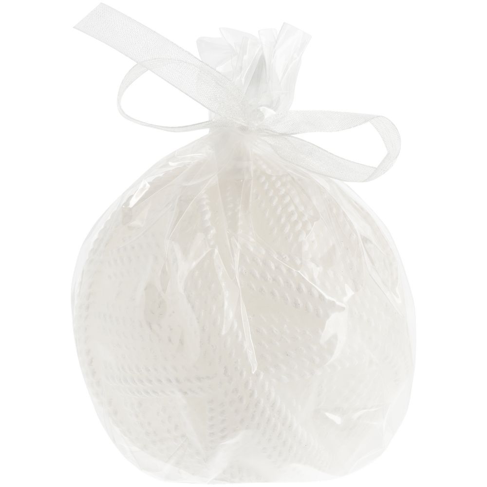 Свеча Kniteam, клубок, белый — изображение 3