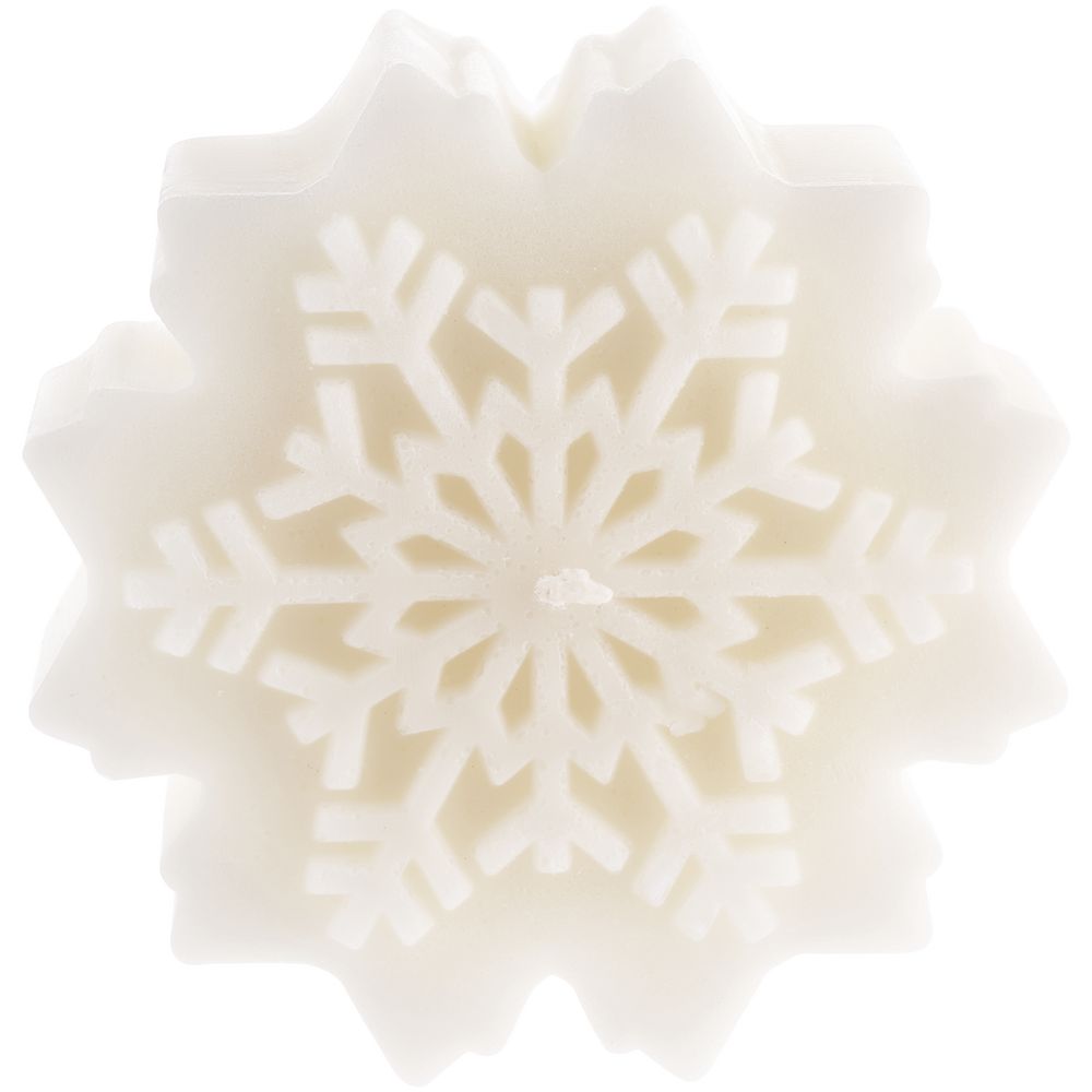 Свеча Snowflame 1, белая, 8 см — изображение 4