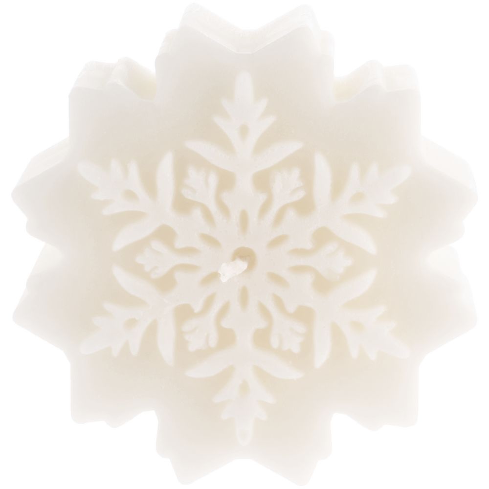 Свеча Snowflame 2, белая, 8 см — изображение 4