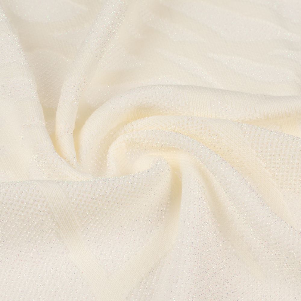 Плед Serpentica, молочный с люрексом — изображение 5