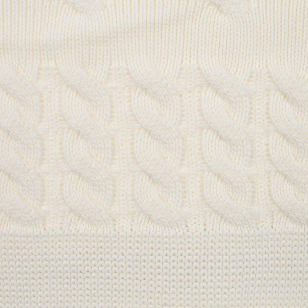 Плед Reframe, молочно-белый — изображение 4