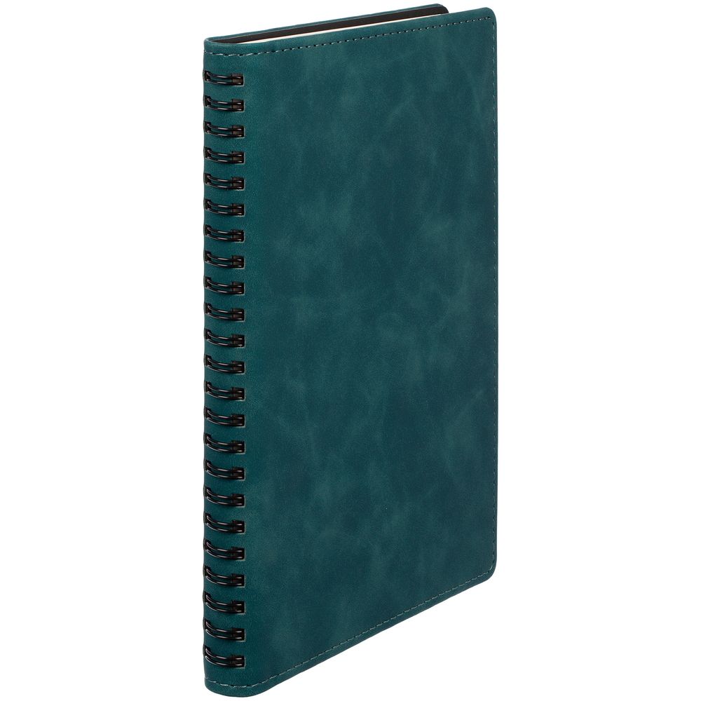 Ежедневник Spring Urban на заказ, недатированный, изумрудный — изображение 3