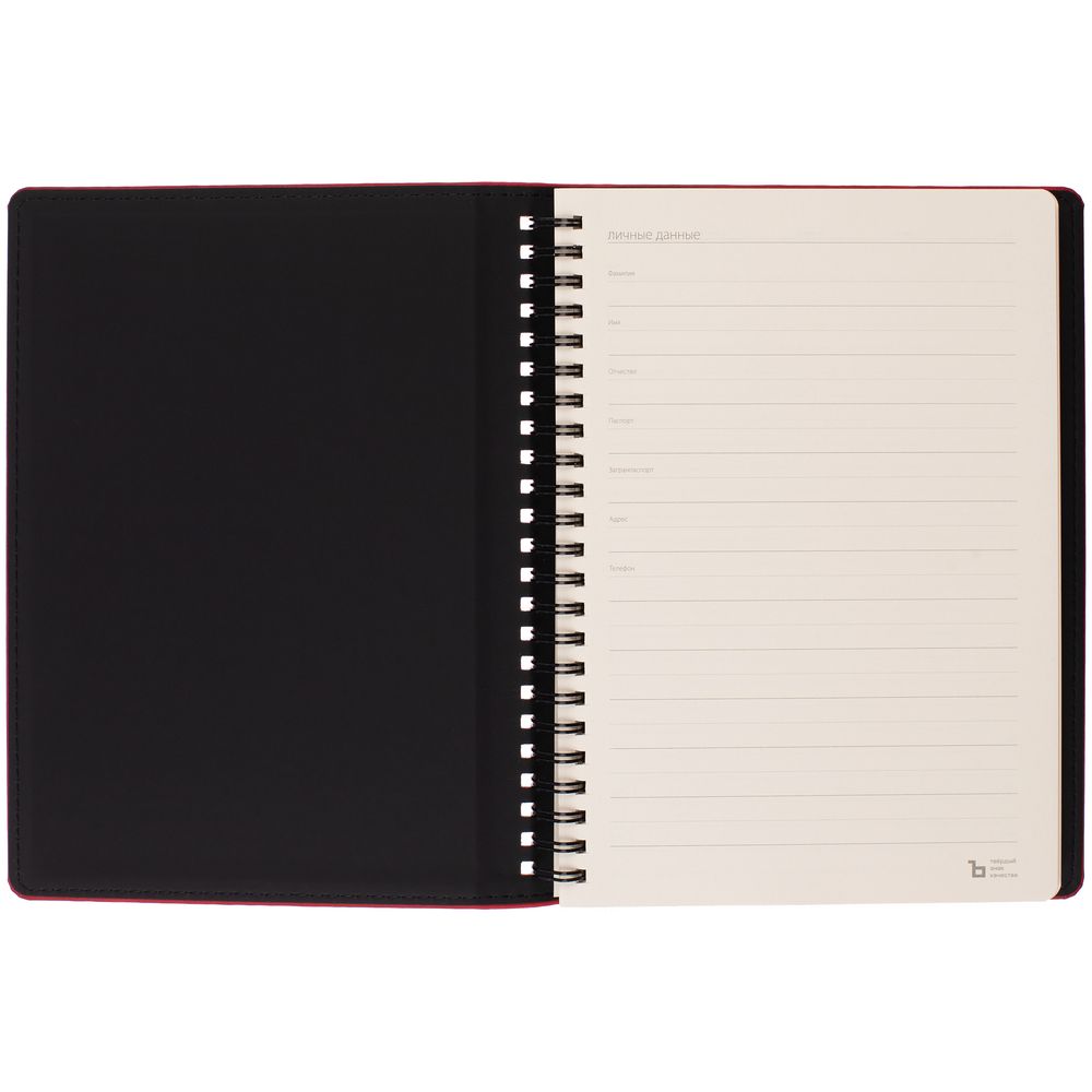 Ежедневник Spring Urban на заказ, недатированный, красный — изображение 7